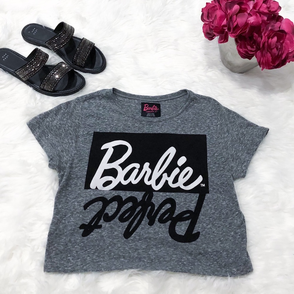 Forever 21 Barbie Crop Top